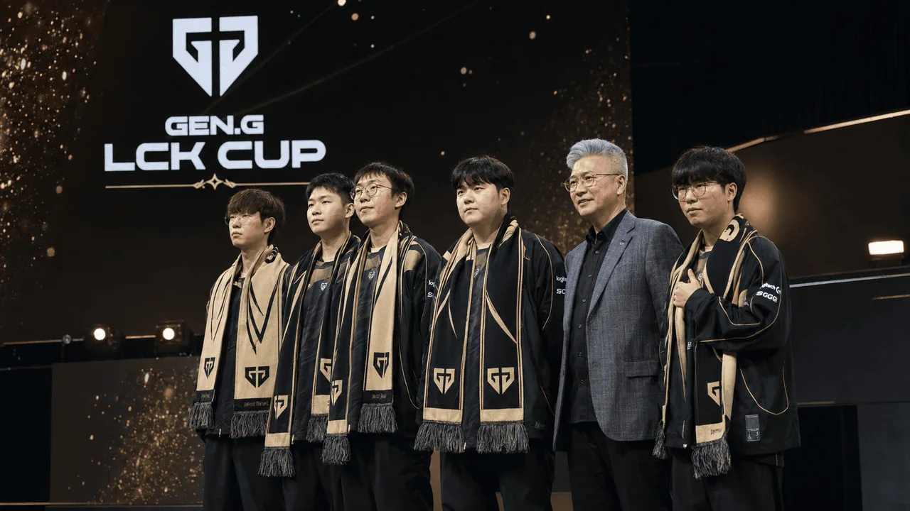 GenG winning LCK Cup