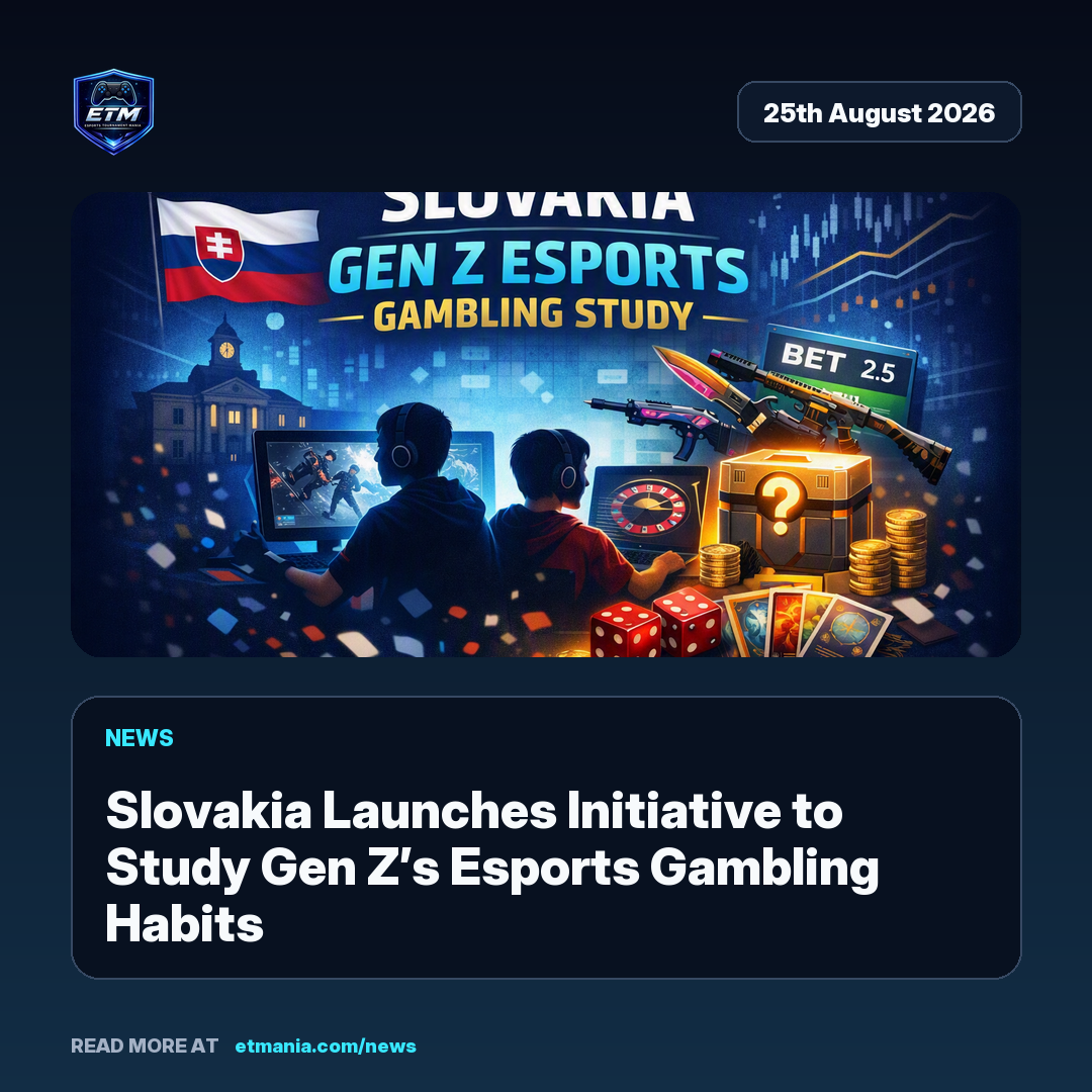 ETM share card preview for Slovakia Launches Initiative to Study Gen Z’s Esports Gambling Habits